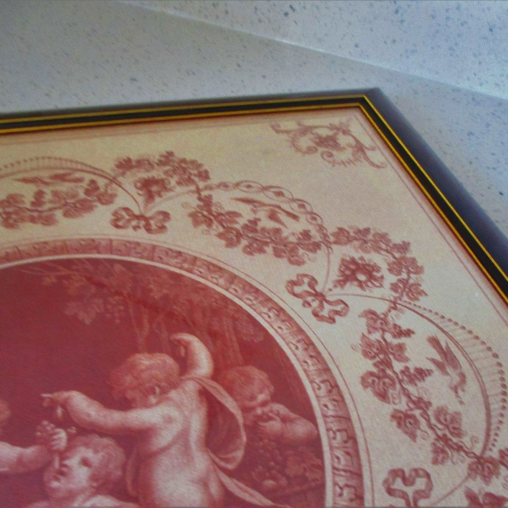 Cherubs Fine Art Print Bacchanale de Cinq Enfants G.B. Cipriani - Picture 4 of 10